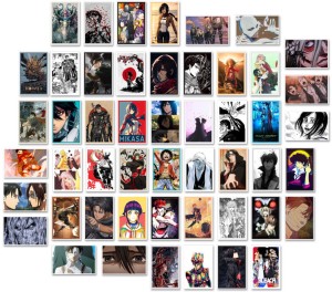 Anime Posters for Anime Room Decor Aesthetic, Manga Wall Collage Kit for  childrens Paper Print - Animation & Cartoons posters in India - Buy art,  film, design, movie, music, nature and educational