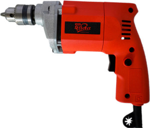 HPD Shakti 10mm Drill Machine With 350 WATT Powerful Copper Armature and Heavy Metal Chuck For Drilling Wood Steel Metal Brick DIY Professional 10D Pistol Grip Drill Price in India