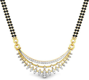 Candere by Kalyan Jewellers Cubic Zirconia Collection Mangalsutra