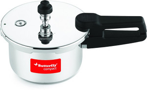 Butterfly compact olc stainless steel 1.5 L Outer Lid Induction Bottom Pressure Cooker Price in India Buy Butterfly compact olc stainless steel 1.5 L Outer Lid Induction Bottom Pressure Cooker online