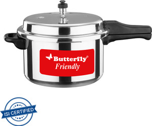 Butterfly Friendly 7.5 L Outer Lid Induction Bottom Pressure Cooker Price in India Buy Butterfly Friendly 7.5 L Outer Lid Induction Bottom Pressure Cooker online at Flipkart