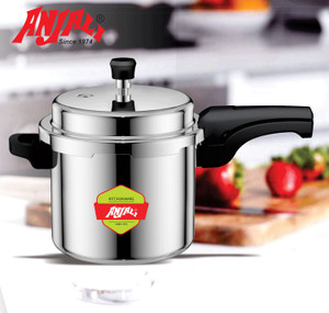 ANJALI ALUMINIUM INDUCTION COOKER 5LTR OUTER LID 5 L Outer Lid Induction Bottom Pressure Cooker Price in India Buy ANJALI ALUMINIUM INDUCTION COOKER 5LTR OUTER LID 5 L Outer Lid Induction