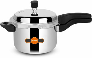 ORANGE Orange Triply Stainless Steel Cooker 3L Outer Lid 3 L Outer Lid Induction Bottom Pressure Cooker Price in India Buy ORANGE Orange Triply Stainless Steel Cooker 3L Outer Lid 3