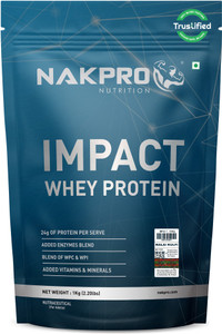 Impact Whey Protein Isolate & Concentrate, 24g Protein, Trustified Certified Whey Protein