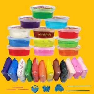 PARIVRIT 24 Pcs Multicolor Slime & Clay Set For Kids Multicolor Putty Toy  Price in India - Buy PARIVRIT 24 Pcs Multicolor Slime & Clay Set For Kids  Multicolor Putty Toy online