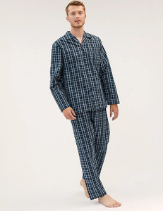 Mens thermal pyjamas sales marks and spencer