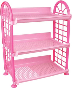 Joyful Plastic Stand with 3 Racks
