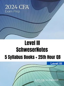 2024 CFA Level 3 Study Material With Question Bank: Buy 2024
