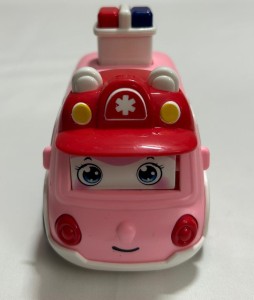 pink ambulance toy