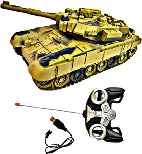 Ruhani Toys Gift Gallery Moka Remote Control Small Army Tank 360