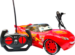 SARASI 3D McQueen Car For Kids Remote Control 27MHz Complete