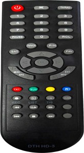 Ehop HD-3 DTH Set Top Box Remote Compatible for (Free Dish) Set