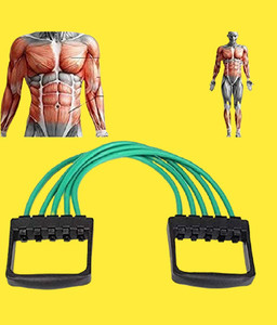 DADNSON 5Tubes Chest Puller Resistance Band Chest Expander 30 Resistance Tube Buy DADNSON 5Tubes Chest Puller Resistance Band Chest Expander 30 Resistance Tube Online at Best Prices in India Fitness F...