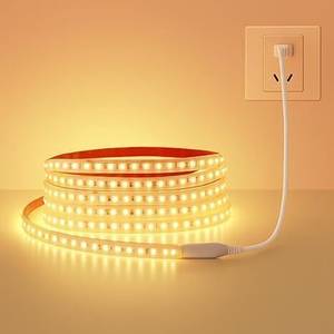 Refulgix 600 LEDs 5 m Yellow Steady Strip Rice Lights