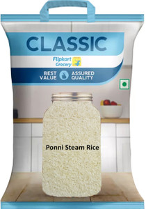Classic Ponni Steam Rice by Flipkart Grocery