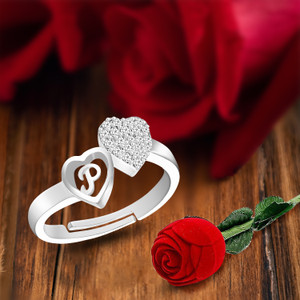 Pure silver rings for womens deals flipkart