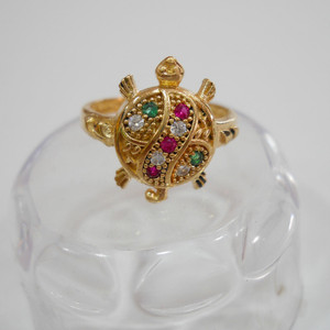 Panchaloha tortoise ring online