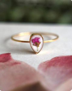 Rings for clearance resin