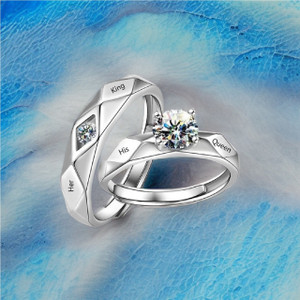 King queen outlet rings flipkart