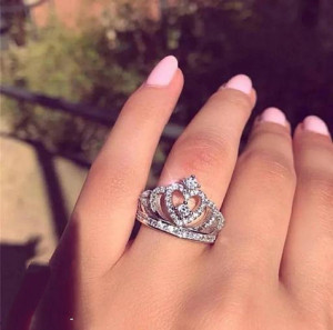 Princess finger ring cheap
