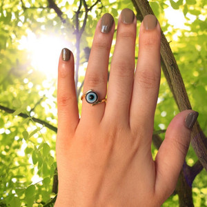 Mejuri evil clearance eye ring