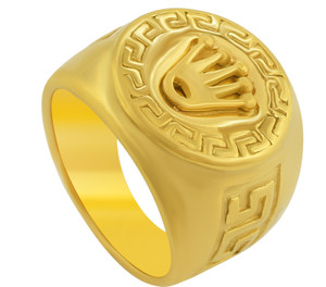 MissMister Gold plated Rolex Inpired heavy and bold Fashion ring