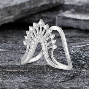Silver shop vanki ring