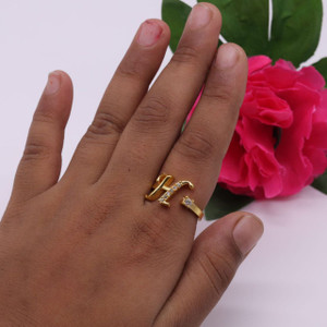 H name gold ring store