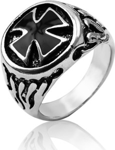 WorldForU Vintage Iron Cross (Metallica) Unisex Ring, Silver Size 10 Metal  Ring Price in India - Buy WorldForU Vintage Iron Cross (Metallica) Unisex  Ring, Silver Size 10 Metal Ring Online at Best Prices in India |  Flipkart.com