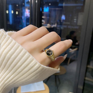 Arzonai watch ring simple personality design niche cold wind index finger ring female Metal Ring Price in India Buy Arzonai watch ring simple personality design niche cold wind index finger ring femal...