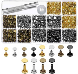 Button rivets for leather outlet