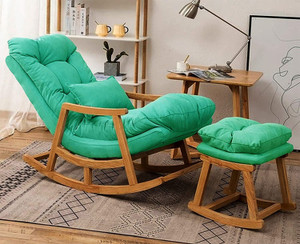 India wood mart Rocking Chair Wooden Rolling Chair Wooden Easy Chair With Stool Solid Wood 1 Seater Rocking Chairs Price in India Buy India wood mart Rocking Chair Wooden Rolling Chair