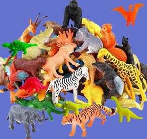Small plastic zoo animals shop