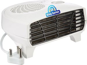 Gk King Series 2000/1000 W Fan Room Heater With Two Heating Modes ISI Approved (BLUE) Fan Room Heater