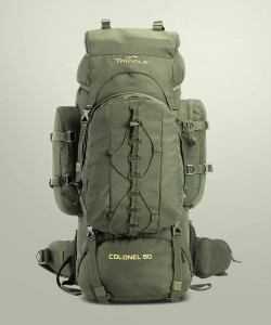 Tripole Colonel With Detachable Day Pack Rucksack 80 L Army