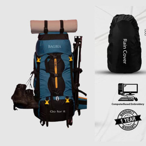 BAGBIA Trekking Bag Trekking backpack Backpack Rucksack 90 L ENGLISHBLUE Rucksack 90 L GREEN Price in India Flipkart