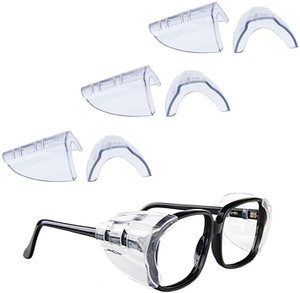 Vinayakart 3 Pairs Eye Glasses Side Shields Flexible Slip on Side Laboratory Power Tool Safety Goggle Price in India Buy Vinayakart 3 Pairs Eye Glasses Side Shields Flexible Slip on Side