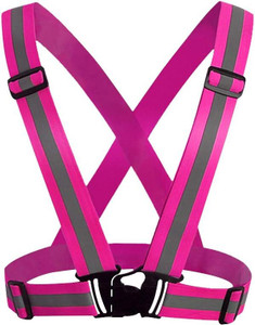 MAHSON Reflective Vest Belt Jacket Night Cycling Reflector Safety