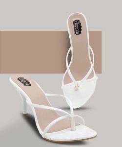 White clearance pencil heels