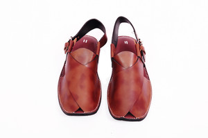 Red copper chappal online