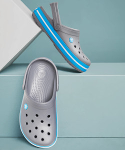 Charcoal ocean crocs hot sale