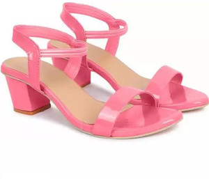 Light pink store sandal heels