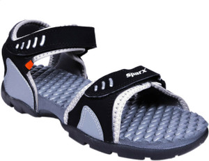 Sparx Men Black Grey Sandals Buy Black Grey Color Sparx Men