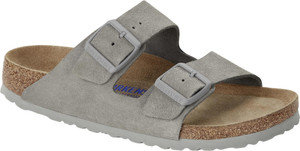 Grey birkenstock mens sales