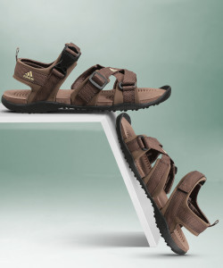 Adidas gladi brown sandals outlet