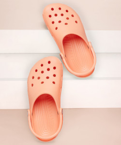 Melon colored crocs outlet
