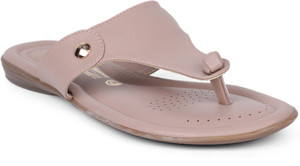 Bata Women Beige Flats
