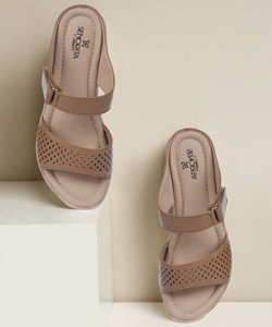 LIBERTY Women Tan Wedges Flipkart