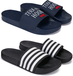 Multicolor sales slide sandals