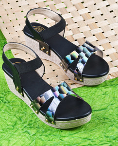 Black wedges on sale near me